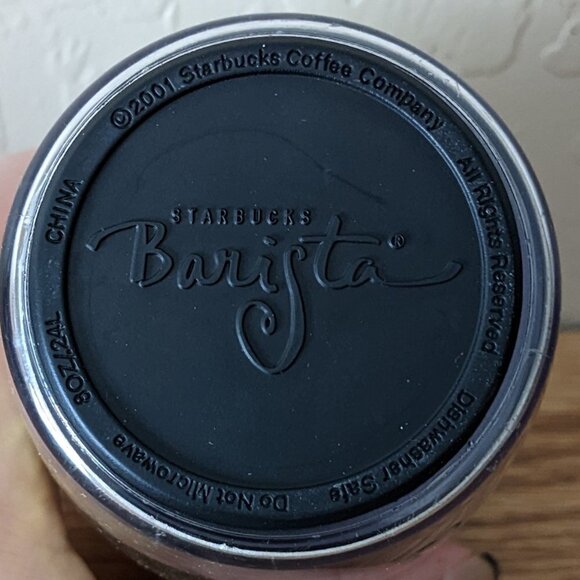 Starbucks Barista 8 oz Contoured Tumbler, 2001